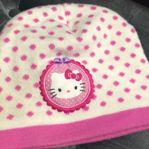 Hello Kitty Accessories Hello Kitty Earmuffs And Beanie Poshmark